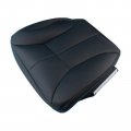 Secosautoparts Driver Passenger Side Bottom Replacement Leather Seat Cover Black Compatible With Dodge Ram 1500 2500 3500 Slt