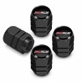 Ipick Image For Chevrolet Z71 Logo In Black On Hexagon Shape Aluminum Tire Valve Stem Caps