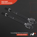 A-premium 6pcs Front Suspension Kit Inner Outer Tie Rod End Sway Bar Links Compatible With Ford Crown Victoria 03-11 Lincoln