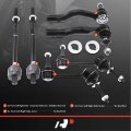 A-premium 6pcs Front Suspension Kit Inner Outer Tie Rod End Sway Bar Links Compatible With Ford Crown Victoria 03-11 Lincoln