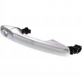 Secosautoparts Exterior Outside Door Handle Chrome Front Driver Side Compatible With Ford Explorer Edge 2011-2017 Bb5z7822404ba