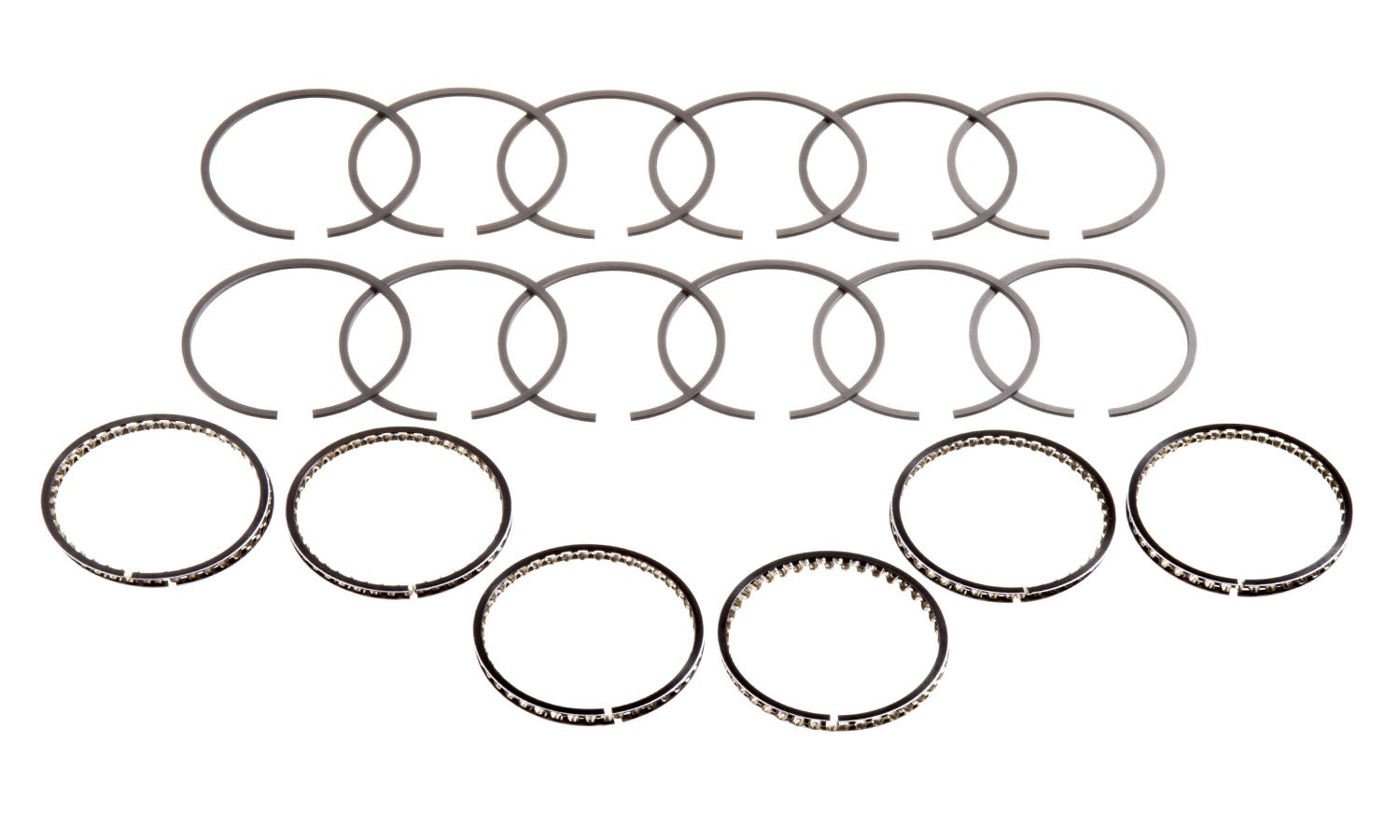 Hastings 656060 6-cylinder Piston Ring Set