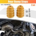 X Autohaux 2 Set Car Front Bumper Step Bumpers For Chevrolet Silverado 2007-2019 Gmc Sierra