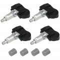 Programmed Tire Pressure Sensor Tpms Fits For Selsct Chrysler Dodge Jeep Volkswagen Models Set Of 4 433mhz