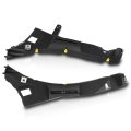 Front Bumper Mount Bracket Support Holder For Jaguar Xj 2010 2011 2012 2013 2014 2015 2016 2017 2018 2019 Black 