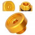 Gas Fuel Tank Cap Aluminum Alloy Engine Oil Filler Screw Plug Cover Fit For Arx1200 Cb1000 Cb1000r Golden