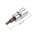 Uxcell 2pcs 3 8 Drive X H4 4mm Hex Bit Socket S2 Steel Bits Cr-v Sockets 38mm Length Use With Ratchet Wrench Slide Bar