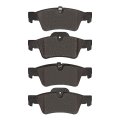 Disc Brake Pads For Mercedes Benz Gl450 Gl550 2007 2008 2009 2010 2011 2012 Low Metallic Friction Electronic Pad Wear Sensor 