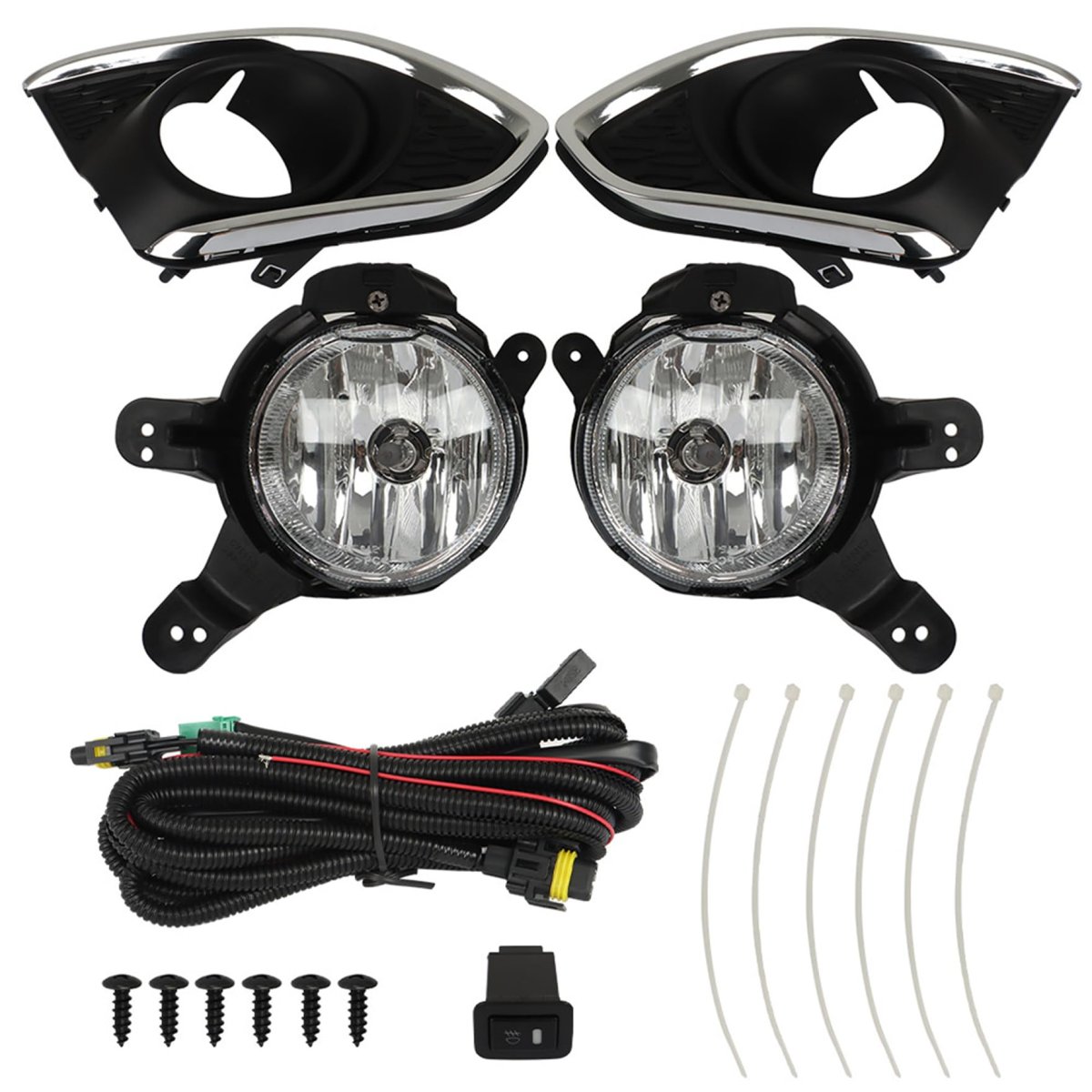 Spark 2013-2015 Fog Lights Bumper Right Left Side Driving Lamps Replacement For 95987120 95987121