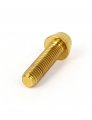 Aexit M5x18mm Tc4 Nails Screws Fasteners Titanium Hex Taper Head Bolts Front Derailleur Seat Nut Bolt Sets Post