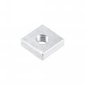 Uxcell Square Nuts M4x9mmx3mm Zinc-plated Metric Coarse Thread Assortment Kit 100 Pcs