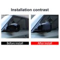 Yiwang For Land Rover Defender 110 2020 Car Styling Abs Black Side Rearview Mirror Cover Stickers Auto Accessories