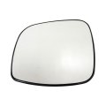 Door Mirror Glass For Chrysler Town And Country 2008 Clear Finish Plastic Manual Adjustment With Backing Plate Replaces 