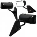 Remix Custom F-1 Style Manual Side Mirrors For 1989-1994 Nissan 240sx 