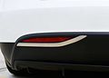 Eppar New Decorative Rear Fog Light Trims 2pcs For Tesla Motors Model X 2015-2018
