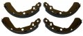 Factory Spec Fs-108 Front Brake Shoes 1991-2001 For Suzuki King Quad 300 4x4 Lt-f4wdx Lt-f300f 