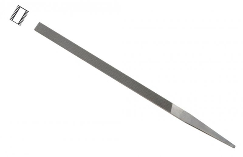 Grobet Usa Swiss Pattern File Pillar Narrow 8 Inch Cut 0