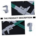 Doitool 1pc F-type Wrench Wide Jaw Opening Movable Pliers Adjustable Spanner Faucet Straight Pocket Tools Right Angle Hand 45