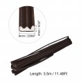 Uxcell Door Frame Weather Stripping 11ft X 0 35 Self Adhesive Foam Window Seal Soundproof Flexible And Strip Brown
