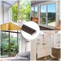 Uxcell Door Frame Weather Stripping 11ft X 0 35 Self Adhesive Foam Window Seal Soundproof Flexible And Strip Brown