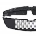 G-plus Pair 2pcs Front Bumper Upper Lower Grille Compatible With Chevy Cruze 2011 2012 2013 2014 Not Fit Eco Model