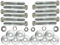 Body Mount Oe Style Rubber Bushing And Hardware Kit For Chevelle Convertible 1968-1972 