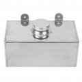 Universal 2l Aluminum Washer Reservoir Tank Windscreen Bottle For Intercooler Spray Fits 8mm Push In Barb Or 1 4in Hose 