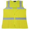 Erb Safety Products 61916 S720 Class 2 Ladies Fitted Tricot Medium Lime 