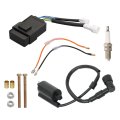 Ignition Coil Cdi Plug Replacement For Kawasaki Bayou 300 Klf300 1988-2004 