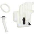 Windshield Washer Reservoir With Pump And Sensor For Chevy Malibu Limited 2016 Gm1288213 13311008 Black Plastic Replacement 