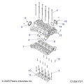 Polaris Slingshot Scr-hxfl-m12x1 5x123 10 9 Sems Genuine Oem Part Qty 1