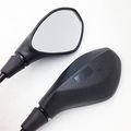 Black Rearview Back Mirrors For Gilera Nexus 125 250 500 Keeway Rks 150 200