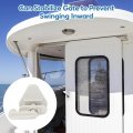 4set Pontoon Boat Gate Latch Kit Marine Replacement Door Latches For Square Frames 1-1 25 Inch