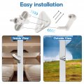 4set Pontoon Boat Gate Latch Kit Marine Replacement Door Latches For Square Frames 1-1 25 Inch