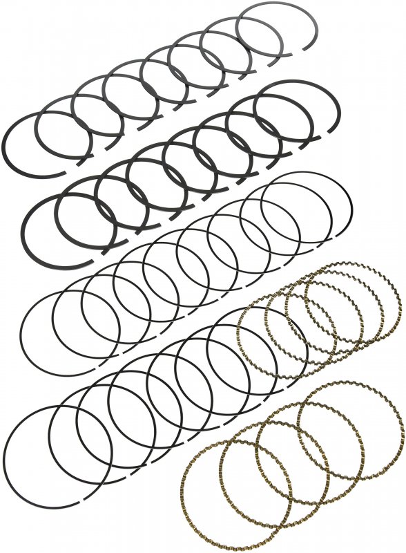 Hastings 2m4626 8 Cylinder Piston Ring Set