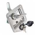 Labwork 4 X Trailer Door Latch Rv Tool Box Lock With Gasket T-handle Keys 304 Stainless Steel Highly Polished