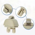 Acropix Car Sun Visor Clip Plastic Hook Retainer Fit For Volkswagen Pack Of 4 Beige