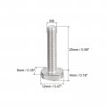 Uxcell T-slot Bolts 10pcs M5x25mm Slot Drop-in Stud Sliding 304 Stainless Steel Shape Screws For T Track