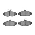 Front Disc Brake Pads For Mercury Cougar Sable 1990 1991 1992 Semi Metallic Friction 59 7 Mm Or 2 35 In Outer Pad Height 