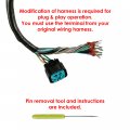 Caltric Wiring Harness Compatible With Honda Recon 250 Trx250te 2002-2004 2x4 Es 32100-hm8-a50 New