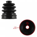 Caltric 2 Front Axle Inner Outer Cv Boot Kit Compatible With Polaris Hawkeye 300 2x4 4x4 2006 2007