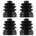 Caltric 2 Front Axle Inner Outer Cv Boot Kit Compatible With Polaris Hawkeye 300 2x4 4x4 2006 2007