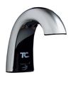 Bobrick 8263 Plastic Automatic Lavatory Mounted Touch Free Foam Soap Dispenser Bright Finish 3-1 4 Diameter X 18-7 8 Height 