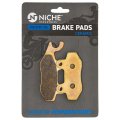 Niche Brake Pad Kit For Can-am Maverick 1000 705601147 715500335 715500336 Front Rear Ceramic
