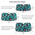 Leopard Blue And Pink Windshield Sun Shade Folding Car Summer Accessories