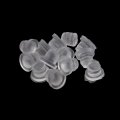 Uxcell Glass Shelf Bracket Adjustable Metal Door Cabinet Clamp Clip Holder For Max 10mm Thickness 12pcs