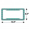 Cute Squid Tentacles Ocean License Plate Tag Frame