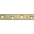 National Mfg Spectrum Brands Hhi N191-056 5 8-inch X 4-inch Mend Plate Brass 4-pack 