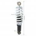 Tdpro 235mm 600lbs Rear Suspension Shock Absorber Replacement For Atv Quad Pit Dirt Bike Go Kart Buggy