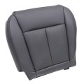 Front Driver Side Bottom Replacement Seat Cover Black For Infiniti M35 M45 2006 2007 2008 2009 2010 Microfiber Leather Fits 